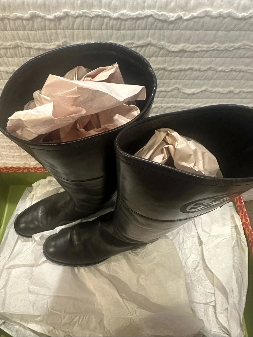 Tory Burch Jackson Boot Black Size 7